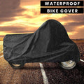 Premium Waterproof Motorcycle Bike Cover – Rain, Dust & UV Protection | Universal Fit